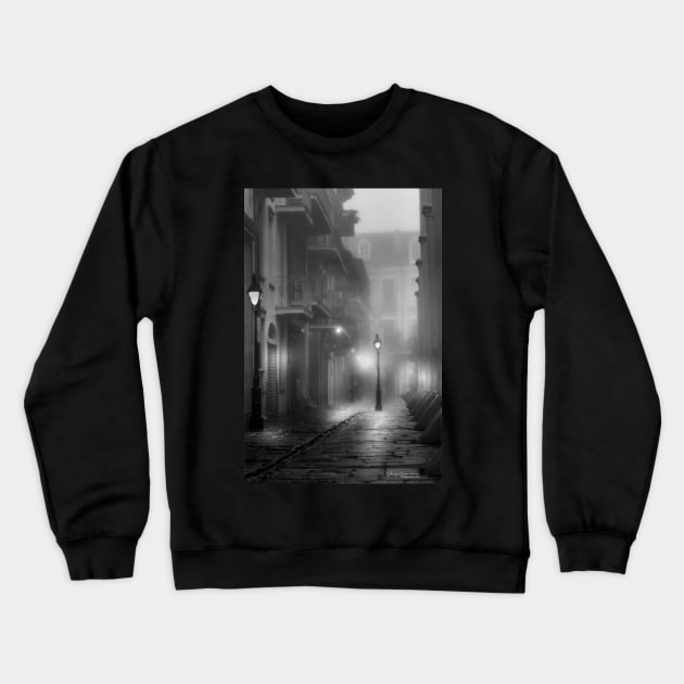 PIRATES ALLEY NEW ORLEANS Crewneck Sweatshirt by JerryGranamanPhotos71